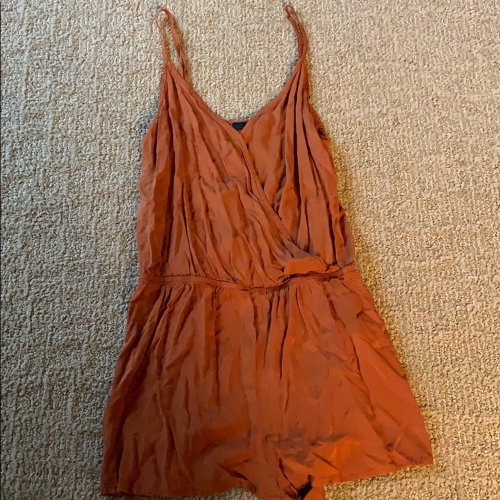 orange romper